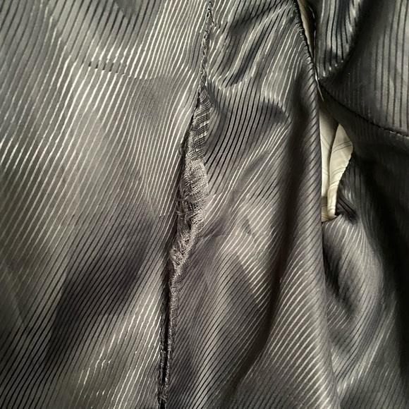 Grey blazer with lining and pockets - Picture 5 of 6